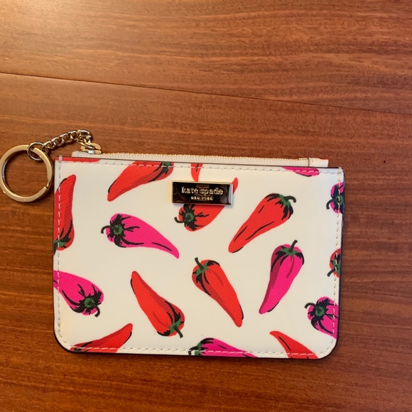 Kate Spade Handbags - Kate Spade Hot Pepper Card Case NWOT